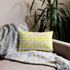 Pillow Scattered Yellow 724