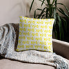 Pillow Scattered Yellow 724