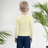 Kids Rash Guard Yellow 412