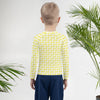 Kids Rash Guard Yellow 724