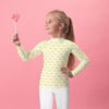 Kids Rash Guard Yellow 412