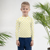 Kids Rash Guard Yellow 412