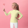 Kids Rash Guard Yellow 724