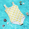 Kids Swimsuit Yellow 412