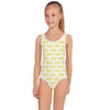 Kids Swimsuit Yellow 412