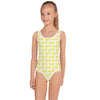 Kids Swimsuit Yellow 724