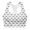 Longline Sports Bra Scattered 412