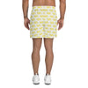 Men's Recycled Athletic Shorts Yellow 412