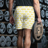 Men's Recycled Athletic Shorts Yellow 412