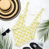 One-Piece Swimsuit Yellow 724