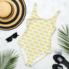 One-Piece Swimsuit Yellow 412