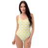 One-Piece Swimsuit Yellow 412