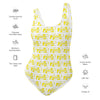 One-Piece Swimsuit Yellow 724