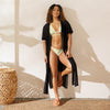 Recycled String Bikini Yellow 412