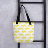 Tote Bag Scattered Yellow 412