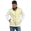 Unisex Bomber Jacket Yellow 412