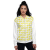 Unisex Bomber Jacket Yellow 724