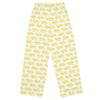 Unisex Wide-Leg Pants Yellow 412