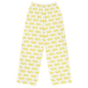 Unisex Wide-Leg Pants Yellow 412