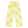 Unisex Wide-Leg Pants Yellow 724