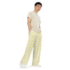 Unisex Wide-Leg Pants Yellow 412