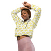 Women’s Cropped Windbreaker Yellow 412