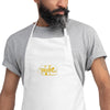 Embroidered Apron Yellow 412