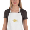 Embroidered Apron Yellow 412