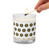 Glass Jar Soy Wax Candle Scattered SCW