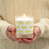 Glass Jar Soy Wax Candle Scattered 412