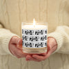 Glass Jar Soy Wax Candle Scattered 724