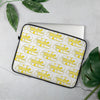 Laptop Sleeve Scattered Yellow 412