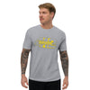 Men's Fitted T-Shirt 412 Yellow