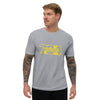 Men's Fitted T-Shirt 724 Yellow