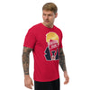 Men's Fitted T-Shirt Certified Felon Trump Tie