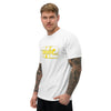 Men's Fitted T-Shirt 412 Yellow