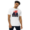 Men’s Premium Heavyweight Tee Certified Felon Trump Podium