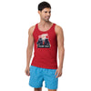 Unisex Staple Tank Top Certified Felon Trump Podium