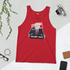 Unisex Staple Tank Top Certified Felon Trump Podium