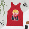 Unisex Staple Tank Top Certified Felon Trump Tie