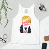 Unisex Staple Tank Top Certified Felon Trump Tie