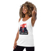 Unisex Staple Tank Top Certified Felon Trump Podium