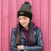 Pom-Pom Beanie Yellow 412