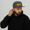 Flat Snapback Hat Yellow 724