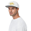 Flat Snapback Hat Yellow 412