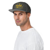 Flat Snapback Hat Yellow 412