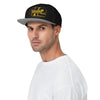 Flat Snapback Hat Yellow 412