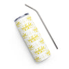 Stainless Steel Tumbler Scattered Yellow 412