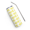 Stainless Steel Tumbler Scattered Yellow 724