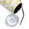 Stainless Steel Tumbler Scattered Yellow 412